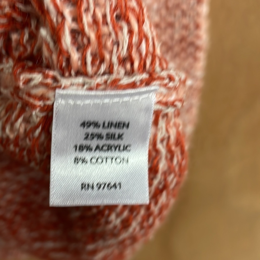J Jill orange sweater - Picture 3 of 3